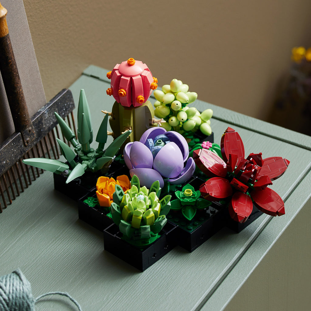 LEGO® Succulents - Bộ Lắp Ráp Sen Đá Decor - LEGO 10309 - Hình ảnh bổ sung 5