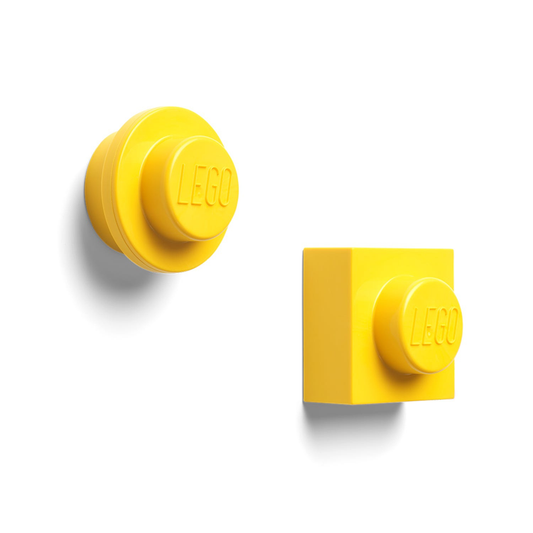 LEGO Magnet Set - Yellow - Bộ Nam Châm Trang Trí Tủ Lạnh LEGO - 40101732 - Hình ảnh chi tiết 2