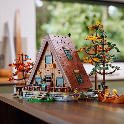 LEGO® Ideas A-Frame Cabin - Mô Hình Nhà Gỗ Chữ A - LEGO 21338 - Góc nhìn khác 3