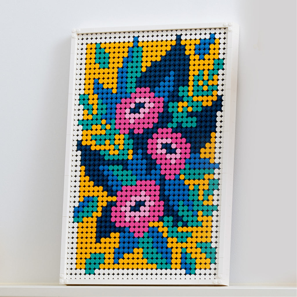 LEGO® Art Floral Art - Tranh Nghệ Thuật Hoa Cỏ - LEGO 31207 - Hình ảnh bổ sung 5