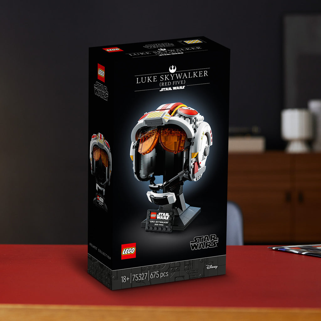 LEGO® Star Wars™ Luke Skywalker (Red Five) Helmet - Mô Hình Mũ Bảo Hiểm Sưu Tầm - LEGO 75327 - Hình ảnh bổ sung 4