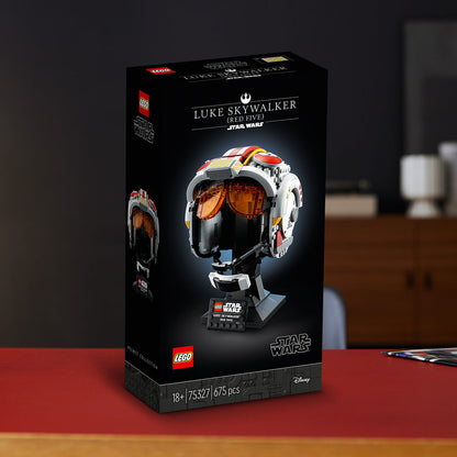 LEGO® Star Wars™ Luke Skywalker (Red Five) Helmet - Mô Hình Mũ Bảo Hiểm Sưu Tầm - LEGO 75327 - Hình ảnh bổ sung 4
