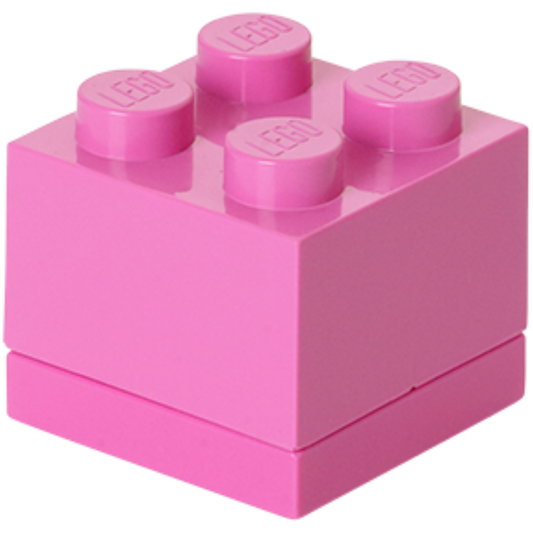 LEGO Mini Box 4 - Pink - Hộp Lưu Trữ Nhỏ Tiện Lợi Chính Hãng LEGO - Hình ảnh sản phẩm