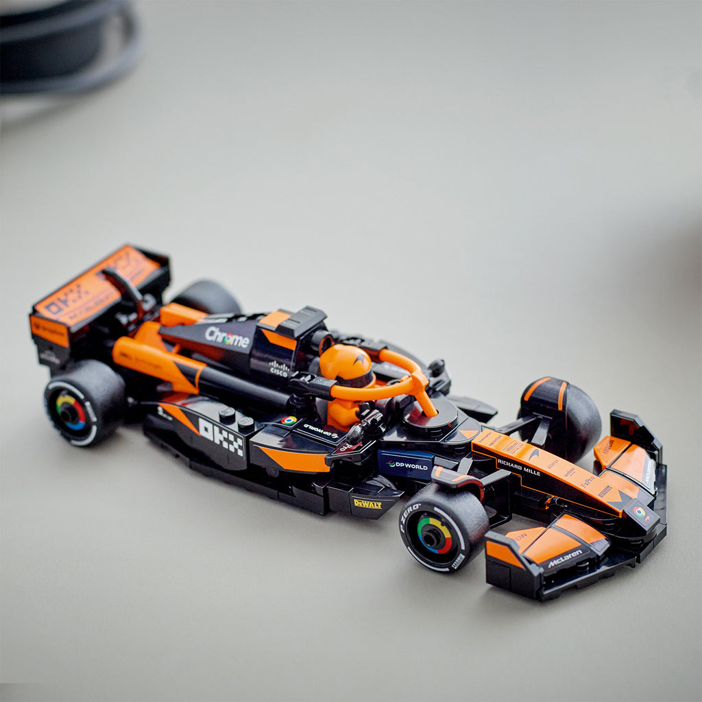 LEGO® Speed Champions - McLaren F1® Team MCL38 Race Car Mô Hình Xe Đua Công Thức 1 (F1) Đồ Chơi Lắp Ráp - Hình ảnh bổ sung 5
