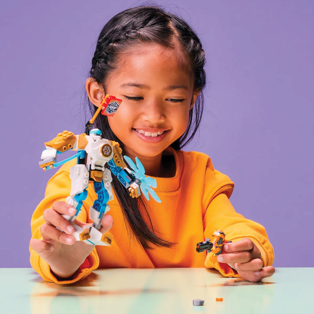 LEGO® NINJAGO® Zane’s Power Up Mech EVO - Robot Chiến Đấu Ninja 71761 Chính Hãng LEGO - Góc nhìn khác 3