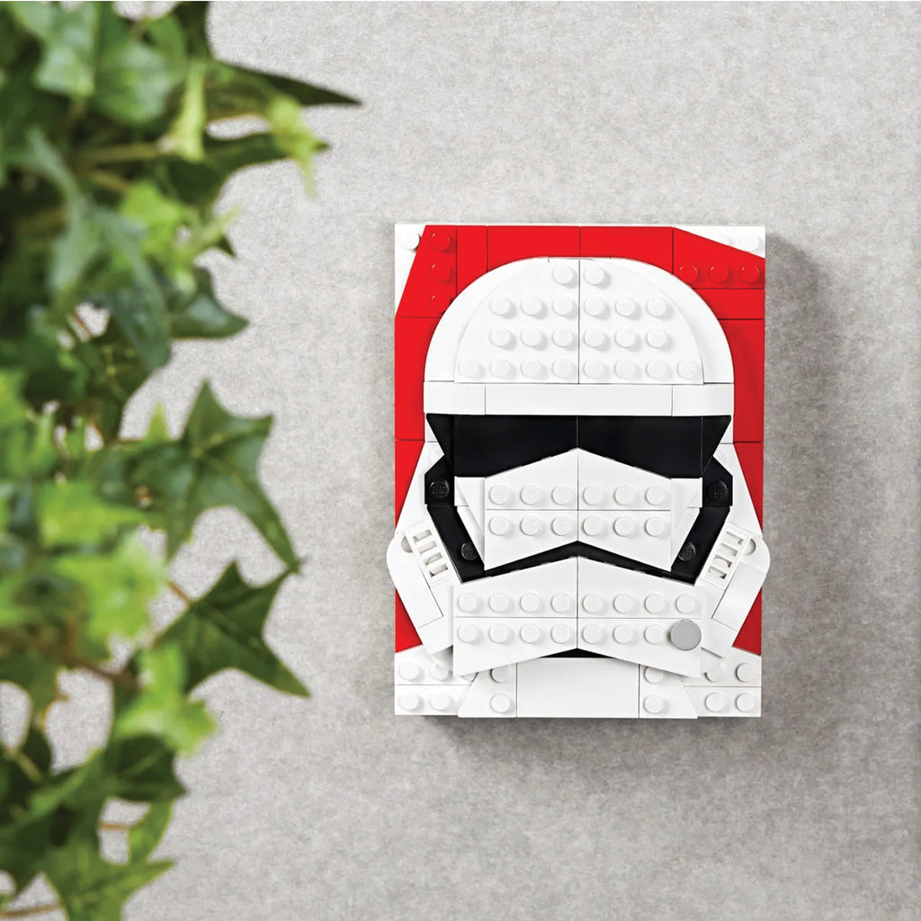 LEGO® Brick Sketches™ First Order Stormtrooper™ Mô hình Chân dung 3D Star Wars (40391) - Hình ảnh bổ sung 4
