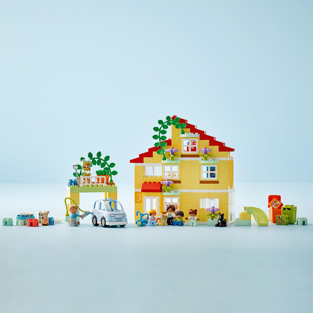 LEGO® DUPLO™ Town 3in1 Family House Ngôi Nhà Gia Đình 3 Trong 1 LEGO 10994 - Hình ảnh bổ sung 5