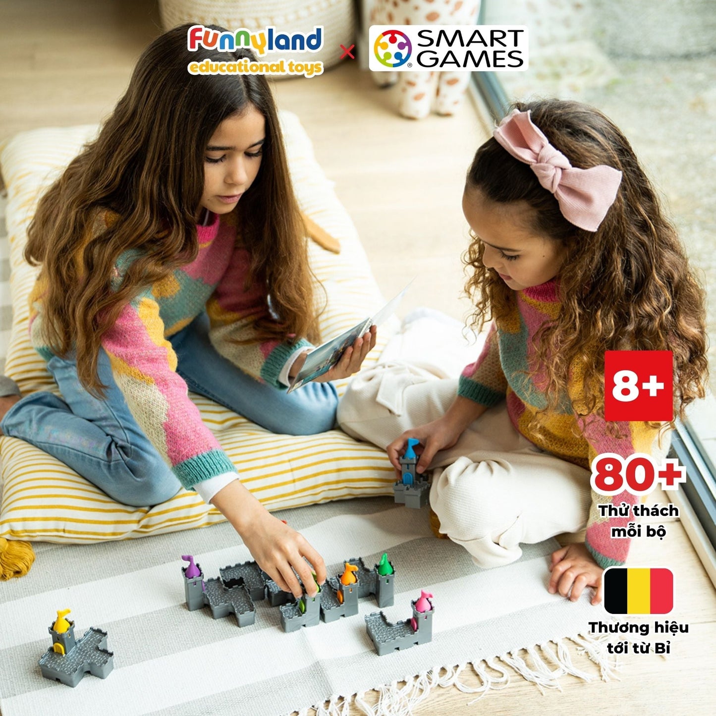 Đồ chơi thông minh Smartgames Thử Thách Tower Stacks