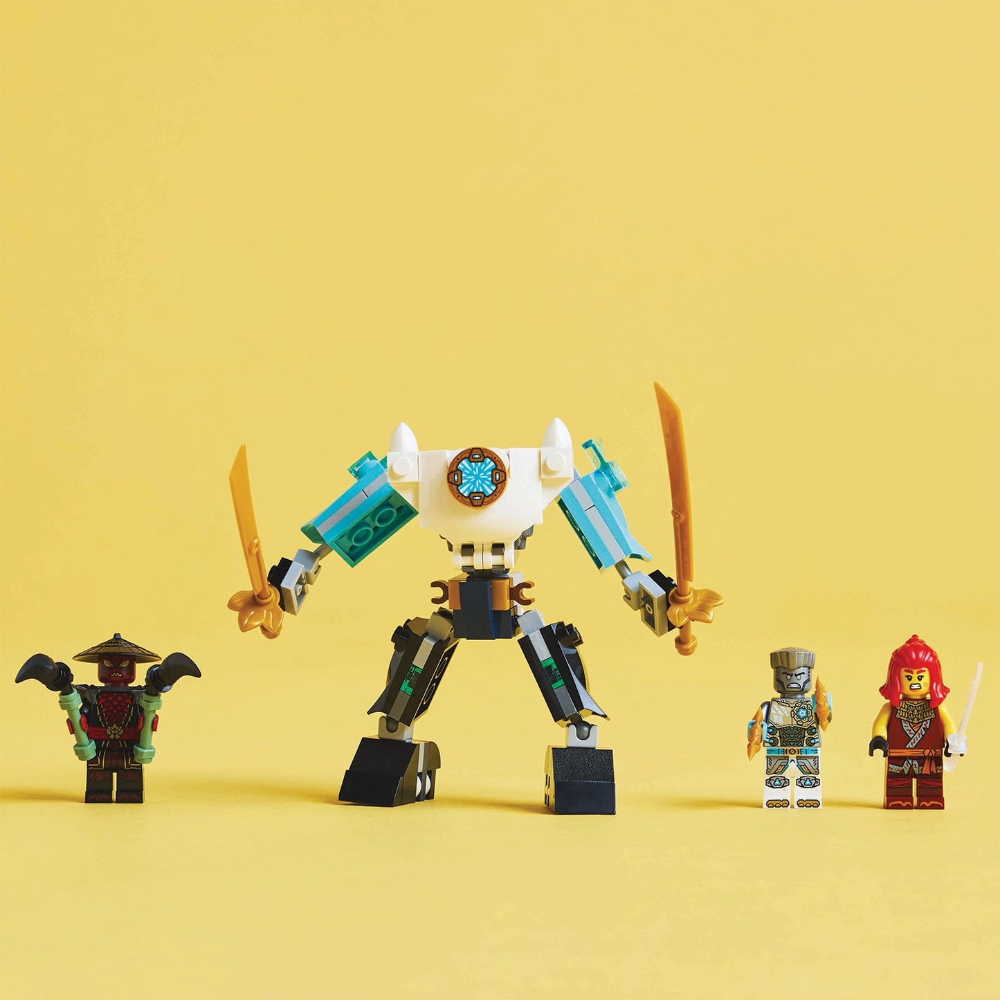 LEGO® NINJAGO® Zane’s Battle Suit Mech - Đồ chơi lắp ráp Robot chiến đấu - LEGO 71827 - Hình ảnh bổ sung 5