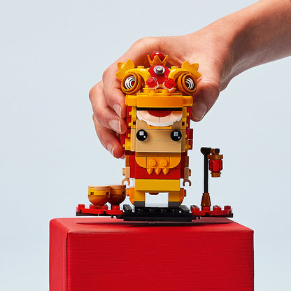 LEGO® BrickHeadz™ Lion Dance Guy - Mô hình Múa Lân Tết Nguyên Đán - LEGO 40540 - Hình ảnh bổ sung 5