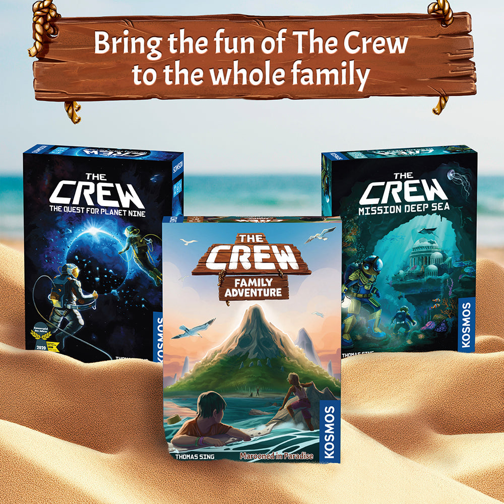 The Crew: Family Adventure - Marooned in Paradise | Board Game Gia Đình | Thames & Kosmos