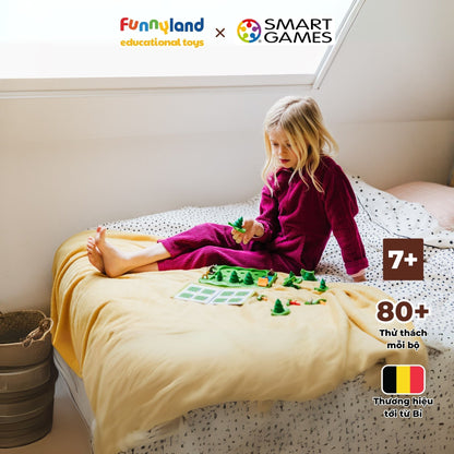 Đồ chơi thông minh Smartgames Thử Thách Bánh Xe Rừng Xanh