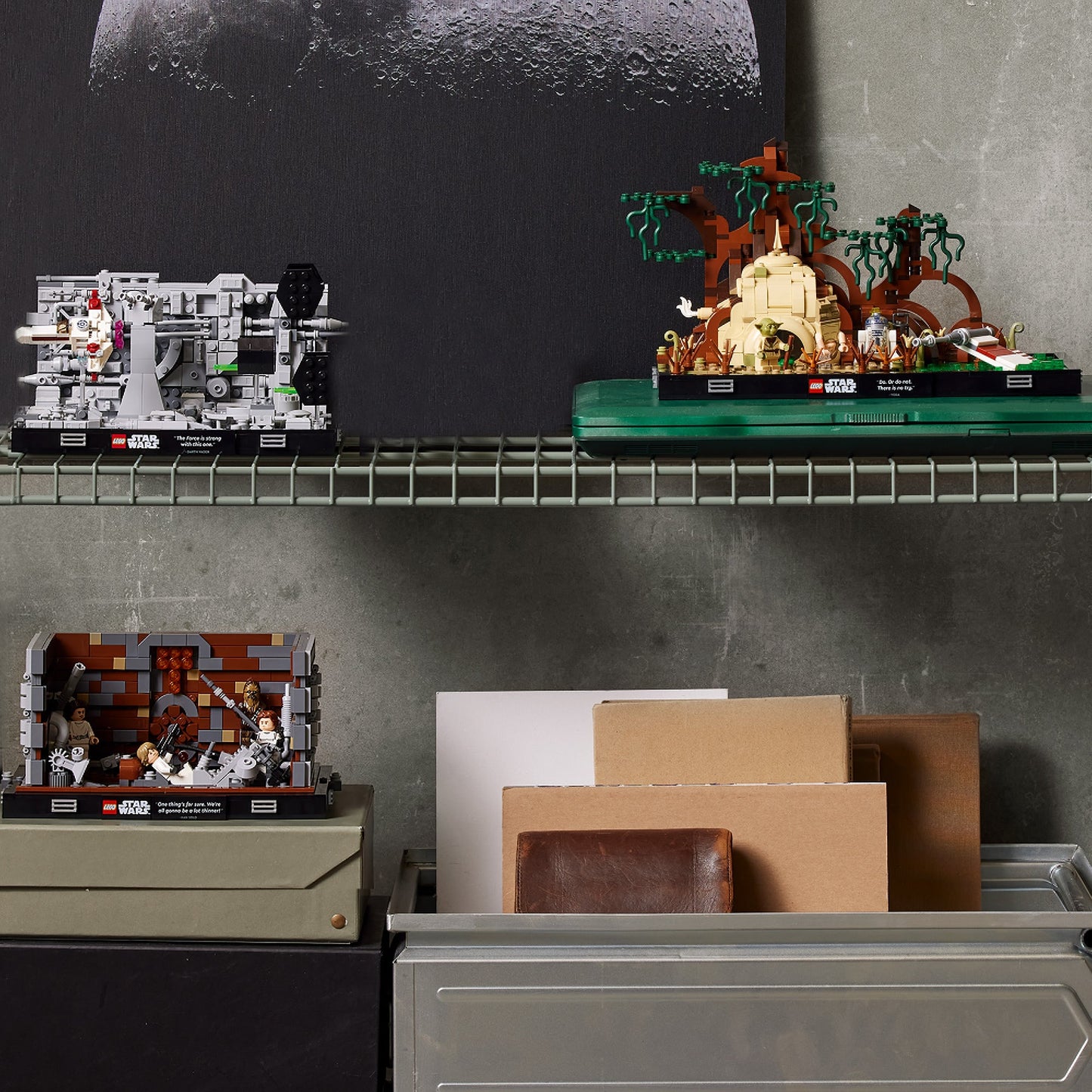 LEGO® Star Wars™ Death Star™ Trench Run Diorama - Mô Hình Lắp Ráp Diorama - LEGO 75329 - Hình ảnh bổ sung 6