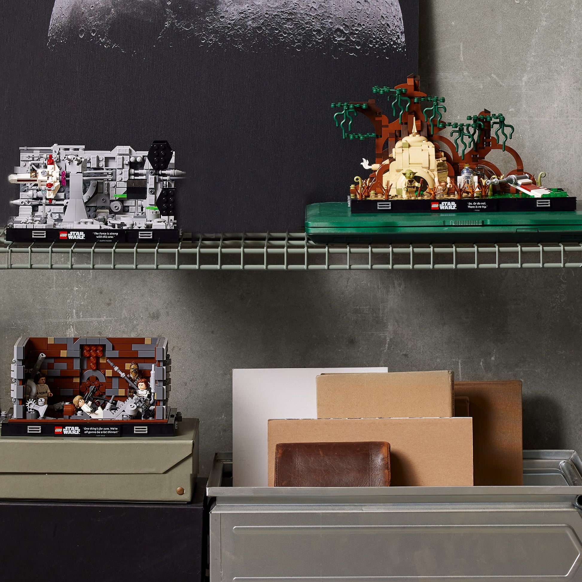 LEGO® Star Wars™ Death Star™ Trench Run Diorama - Mô Hình Lắp Ráp Diorama - LEGO 75329 - Hình ảnh bổ sung 6