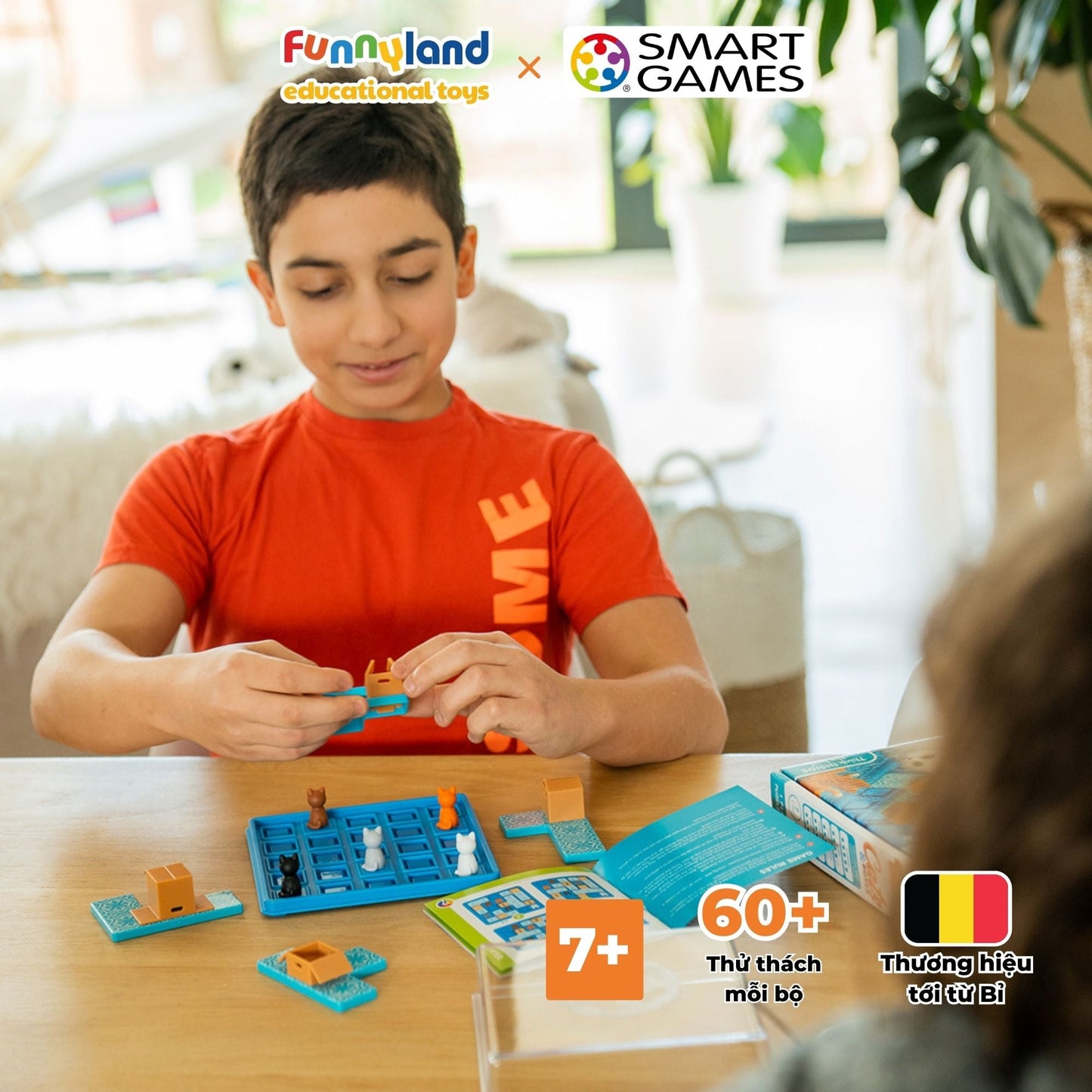 Đồ chơi thông minh Smartgames Thử Thách Những Chú Mèo Và Hộp