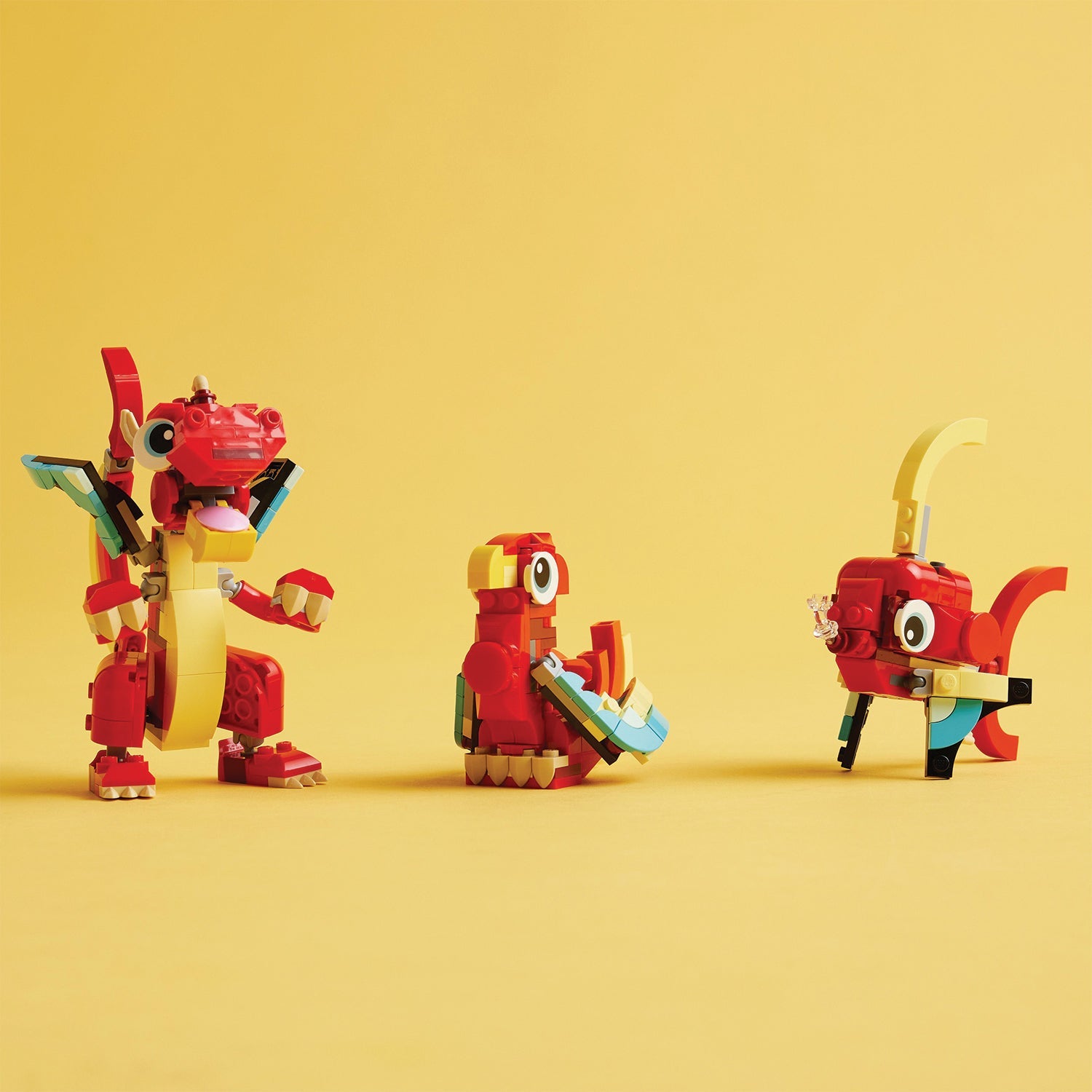 LEGO® Creator 3-in-1 Red Dragon - Đồ Chơi Lắp Ráp 3 Trong 1 - LEGO 31145 - Hình ảnh bổ sung 5