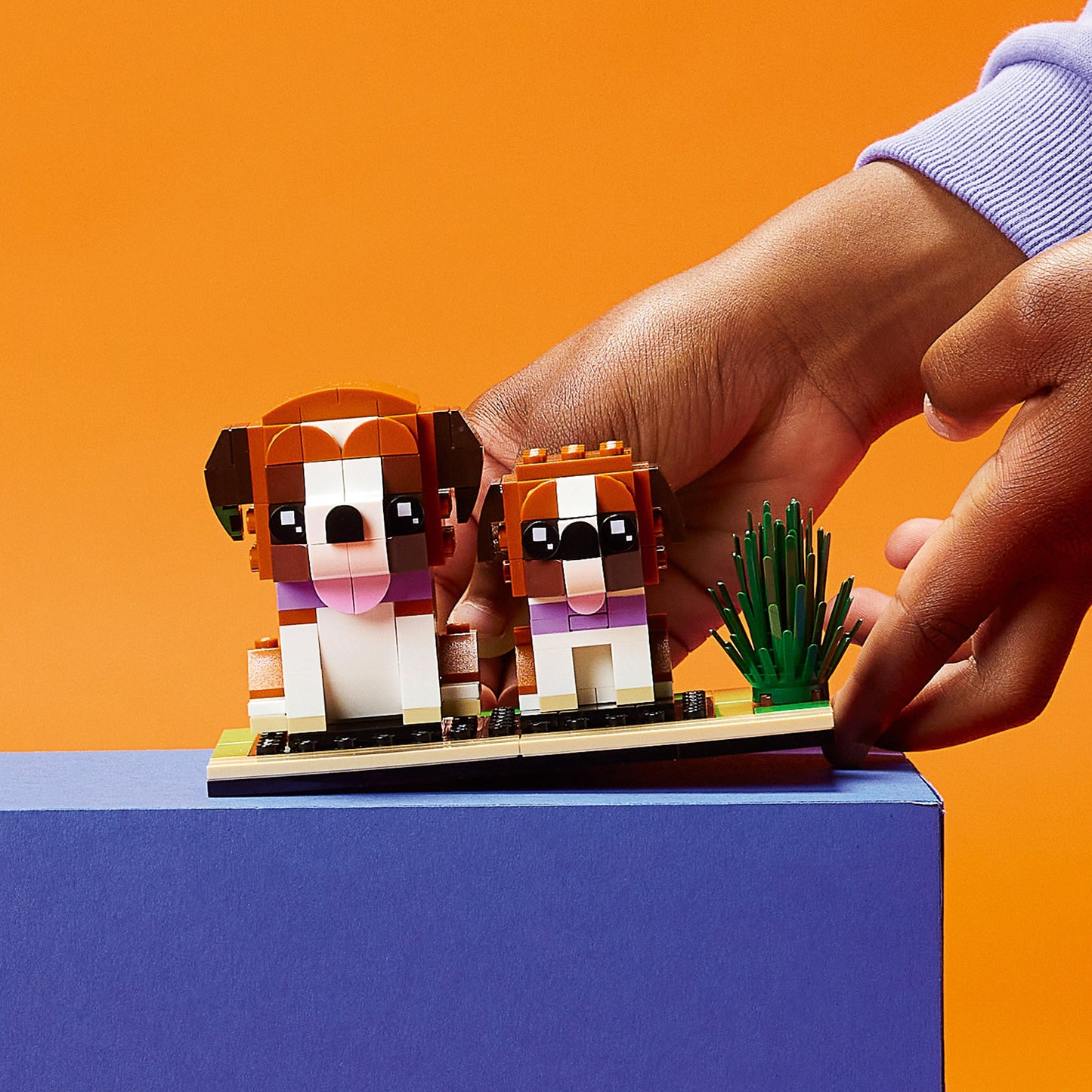 LEGO® BrickHeadz™ St. Bernard - Bộ Lắp Ráp Chó Cứu Hộ LEGO 40543 - Hình ảnh bổ sung 5