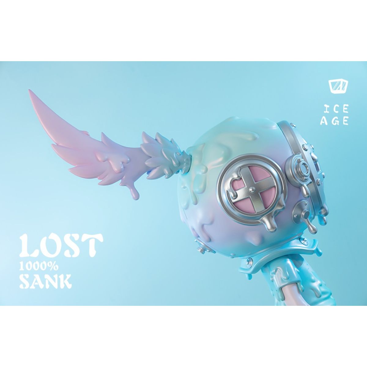 Sank 1000% Model: Ice Age - Mô hình Art Toy cao cấp - Sanktoys