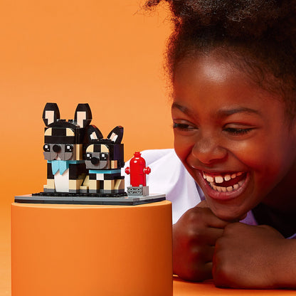 LEGO® BrickHeadz™ French Bulldog - Đồ chơi lắp ráp Chó Bulldog Pháp 40544 - Hình ảnh bổ sung 5