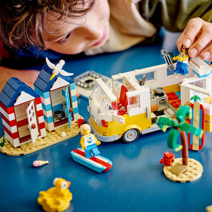 LEGO® Creator 3-in-1 Beach Camper Van - Xe Cắm Trại Bãi Biển Lắp Ráp 3 Trong 1 - LEGO 31138 - Hình ảnh bổ sung 5