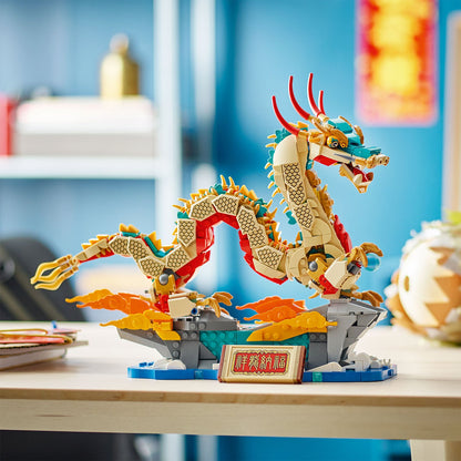 LEGO® Spring Festival Auspicious Dragon - Mô hình Rồng May Mắn Năm Mới - LEGO 80112 - Hình ảnh bổ sung 5