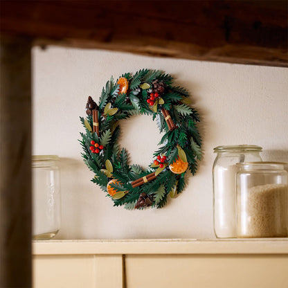 LEGO® ICONS™ Wreath - Bộ Lắp Ráp Vòng Hoa Trang Trí 10340 - LEGO Icons LEGO - ảnh 1 - LEGO Icons