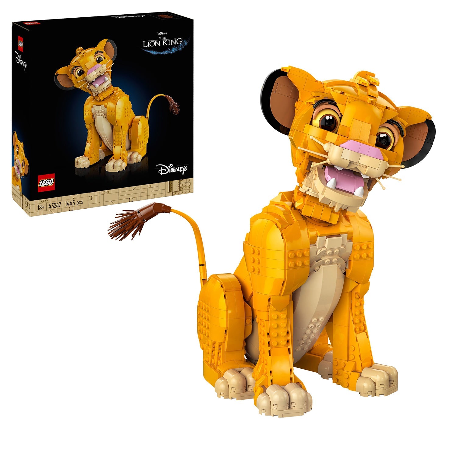LEGO® Disney™ Young Simba the Lion King - Mô hình Vua Sư Tử Simba Con (43247) LEGO - ảnh 2 - LEGO