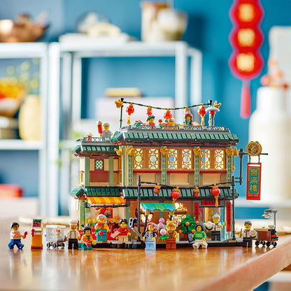 LEGO® Spring Festival Family Reunion Celebration - Bộ Lắp Ráp Nhà Hàng Tết Đoàn Viên - LEGO 80113 - Hình ảnh bổ sung 4