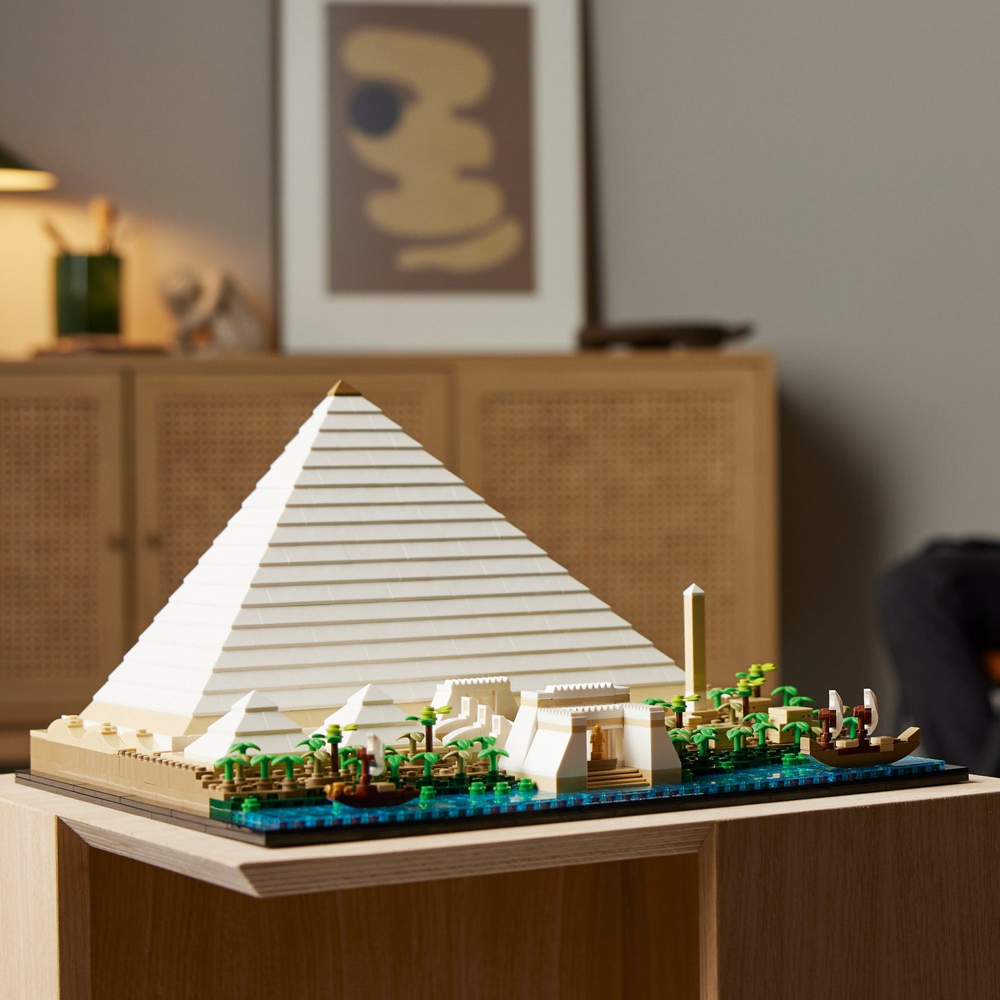 LEGO® Architecture Great Pyramid of Giza - Bộ Lắp Ráp Đại Kim Tự Tháp Giza - LEGO 21058 - Góc nhìn khác 3