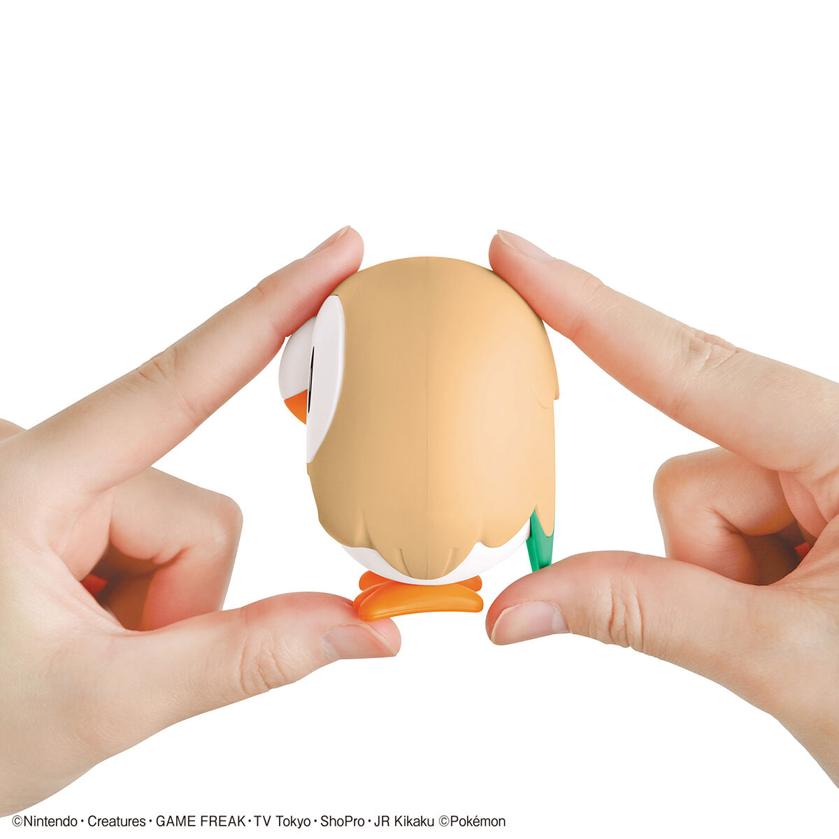 PLAMO QUICK 10 Rowlet - Mô hình lắp ráp Pokemon - Bandai Model Kit