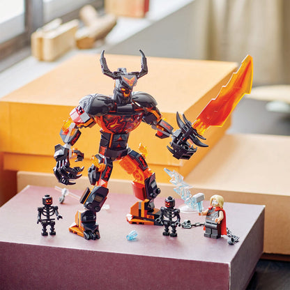 LEGO® Marvel Thor vs. Surtur Construction Figure - Đồ Chơi Lắp Ráp Mô Hình Siêu Anh Hùng LEGO 76289 - Hình ảnh bổ sung 5