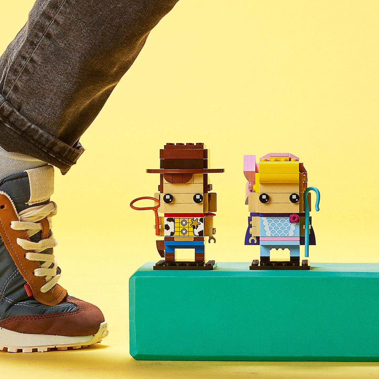 LEGO® BrickHeadz™ Woody and Bo Peep - Mô hình lắp ráp nhân vật Disney Pixar Toy Story #40553 - Hình ảnh bổ sung 5