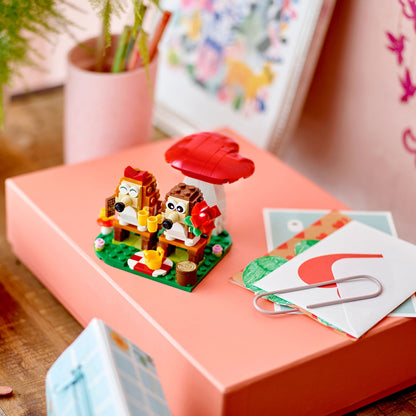 LEGO® Hedgehog Picnic Date - Bộ Lắp Ráp Mô Hình Nhím Đi Dã Ngoại - LEGO 40711 - Hình ảnh bổ sung 5