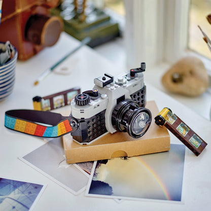LEGO® Creator 3-in-1 Retro Camera - Bộ Lắp Ráp Máy Ảnh Cổ Điển 3 Trong 1 - LEGO 31147 - Hình ảnh bổ sung 5