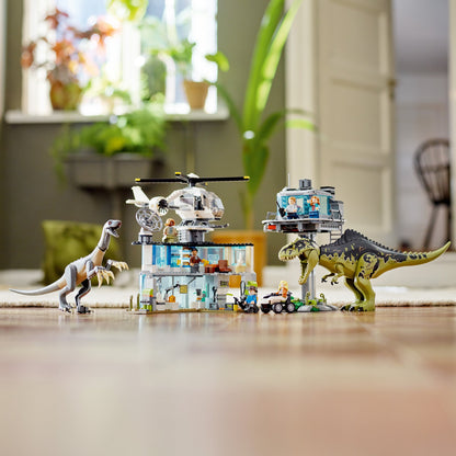 LEGO® Jurassic World Giganotosaurus and Therizinosaurus Attack - Bộ Đồ Chơi Lắp Ráp Khủng Long 76949 - LEGO - Hình ảnh bổ sung 5