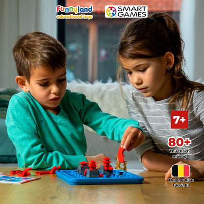 Đồ chơi trí tuệ Smartgames Thử Thách Temple Connection - Dragon Edition