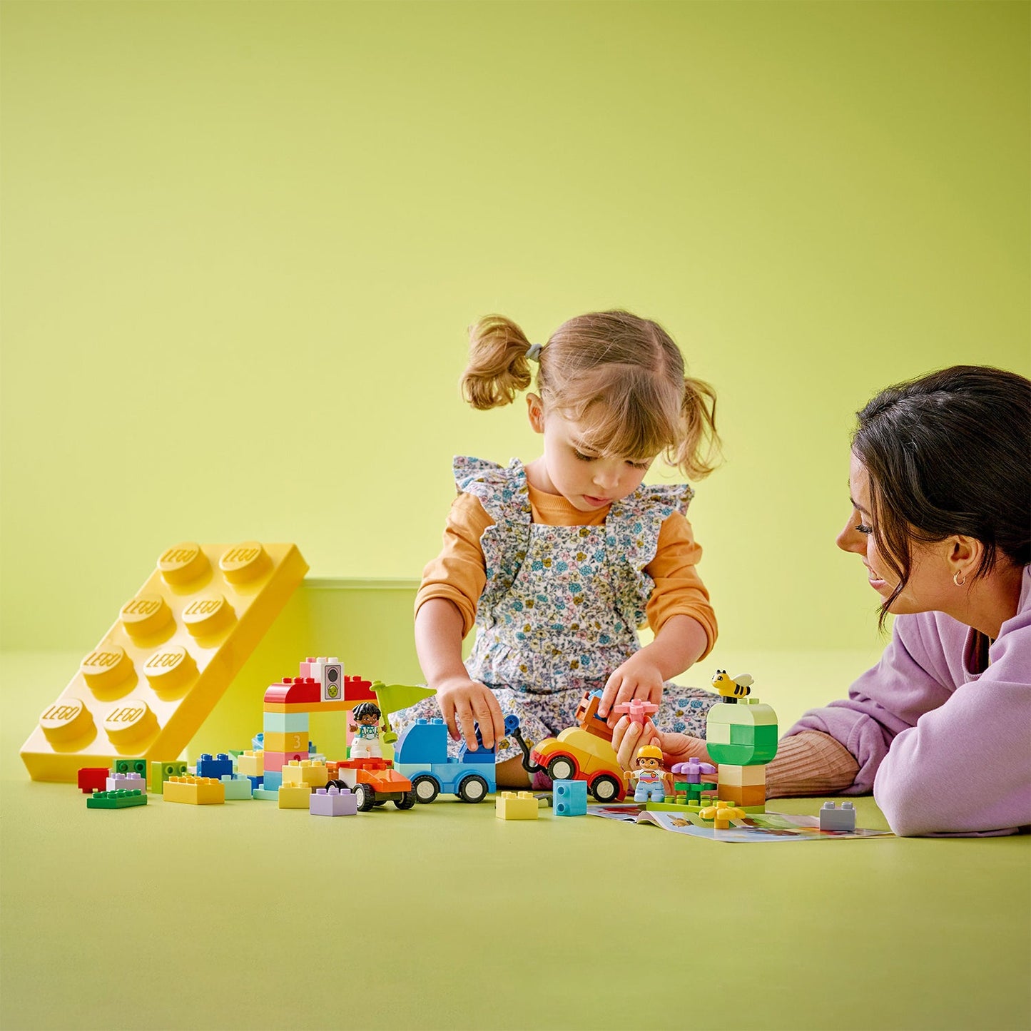 LEGO® DUPLO® Classic Cars and Trucks Brick Box Đồ chơi lắp ráp Xe hơi và Xe tải (10439) - Hình ảnh bổ sung 5
