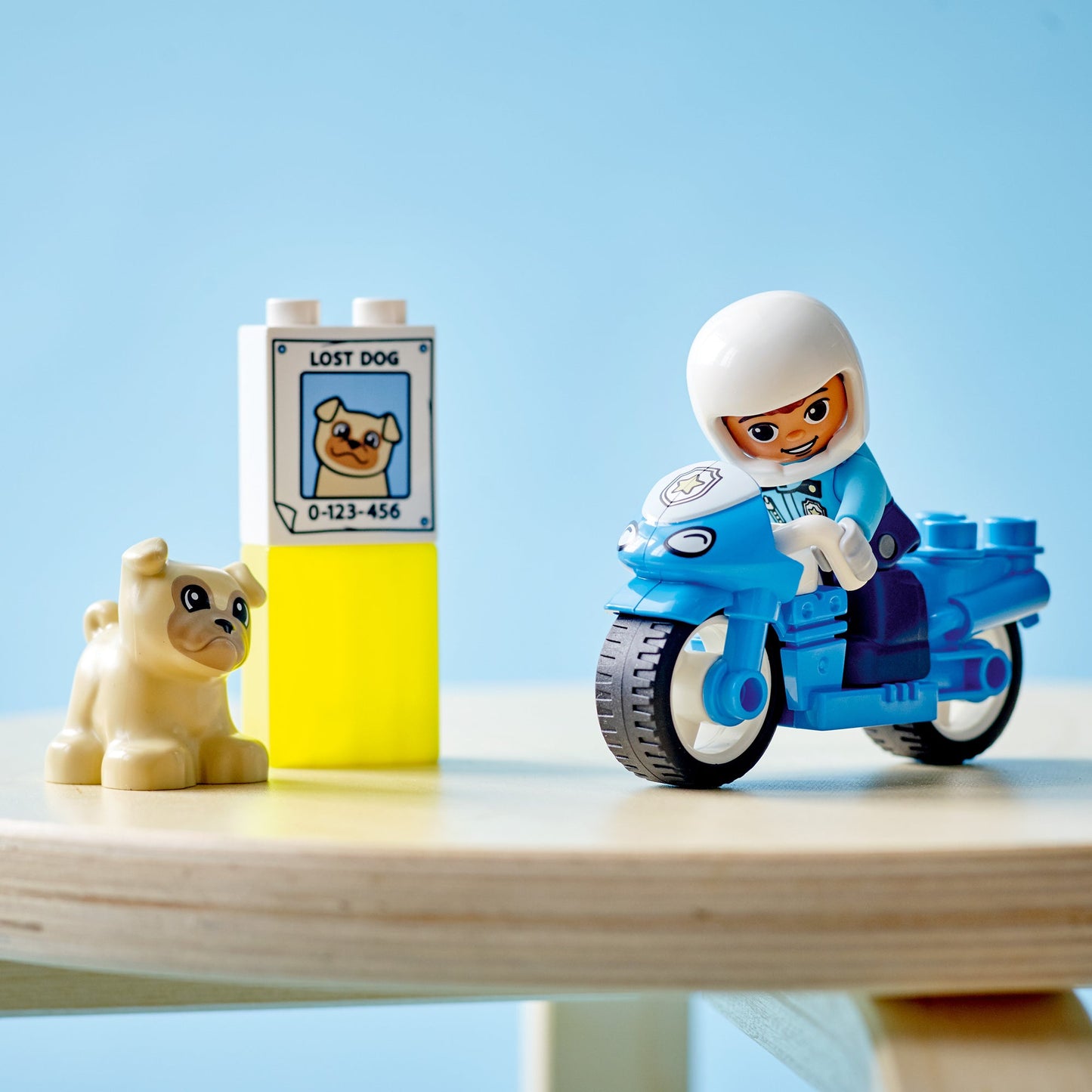 LEGO® DUPLO™ Rescue Police Motorcycle - Đồ Chơi Mô Tô Cảnh Sát Cứu Hộ - LEGO 10967 - Hình ảnh bổ sung 5