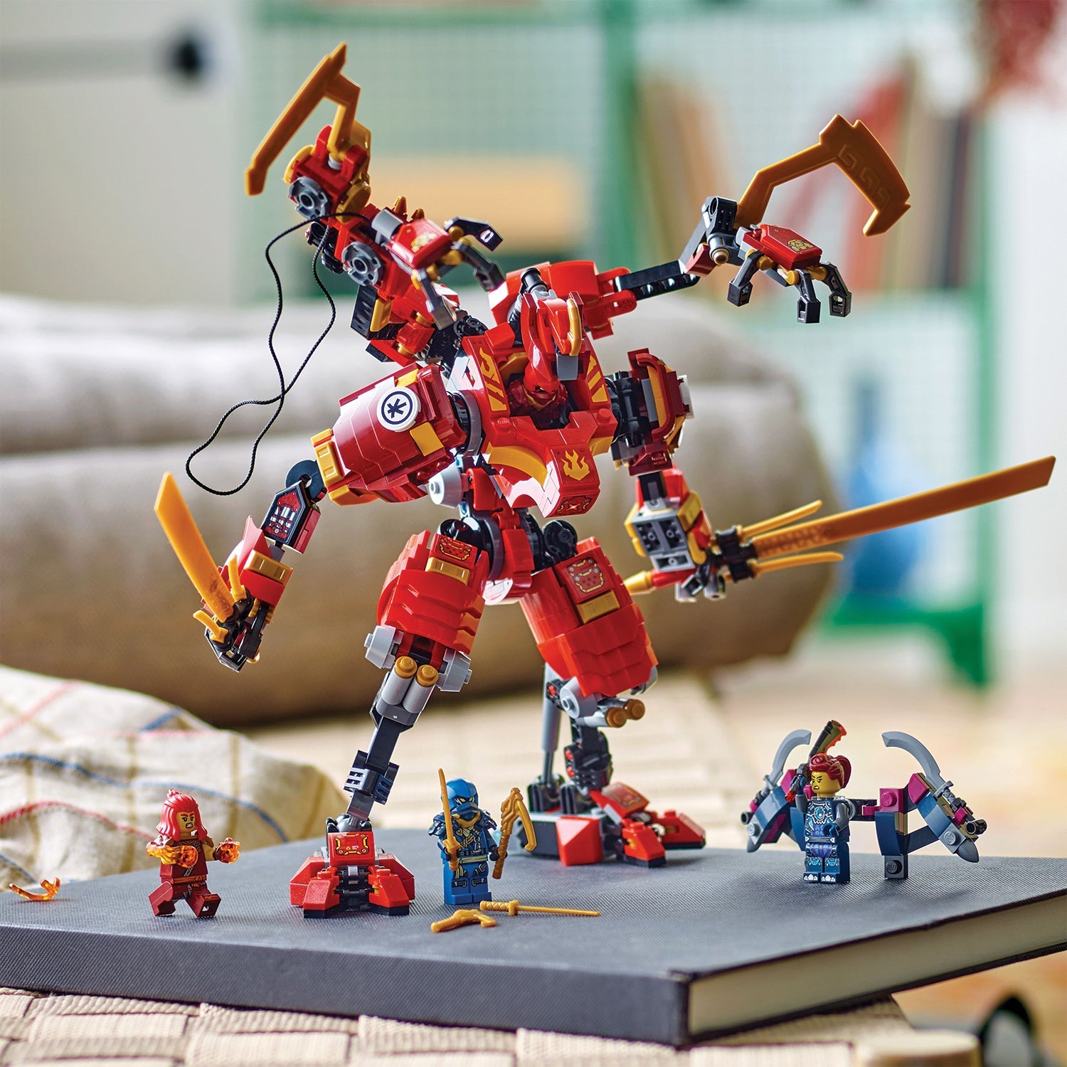 LEGO® NINJAGO® Kai's Ninja Climber Mech - Chiến Giáp Ninja Leo Núi Của Kai - LEGO 71812 - Hình ảnh bổ sung 4
