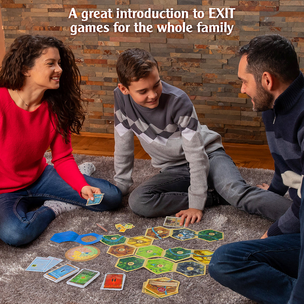 EXIT: The Game - Adventures on Catan - Board Game Giải Đố Thoát Hiểm - Thames & Kosmos Thames & Kosmos - ảnh 1 - Board games