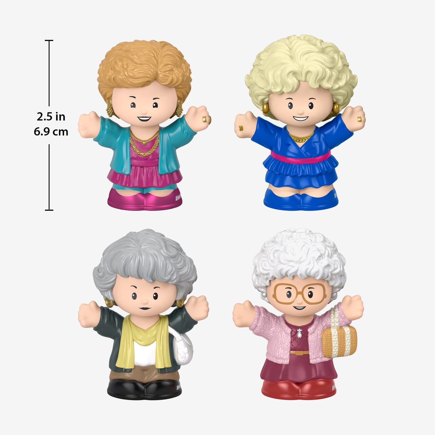 Little People Collector The Golden Girls Figures - Bộ Mô Hình Nhân Vật Sưu Tập - Mattel - Hình ảnh bổ sung 5