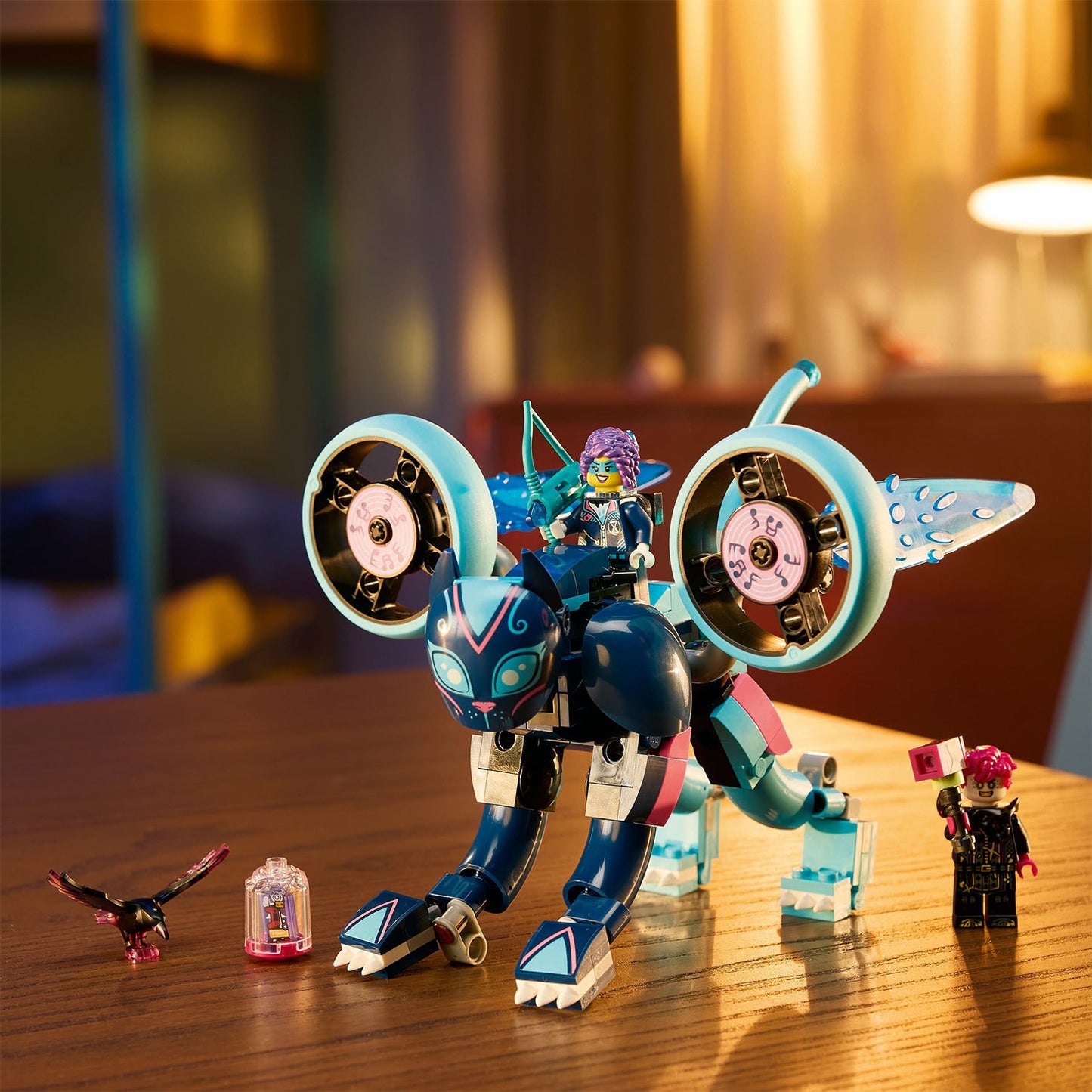 LEGO® DREAMZzz™ Zoey’s Cat Motorcycle - Mô hình Xe Mô Tô Mèo 2 Trong 1 - LEGO 71479 - Hình ảnh bổ sung 4
