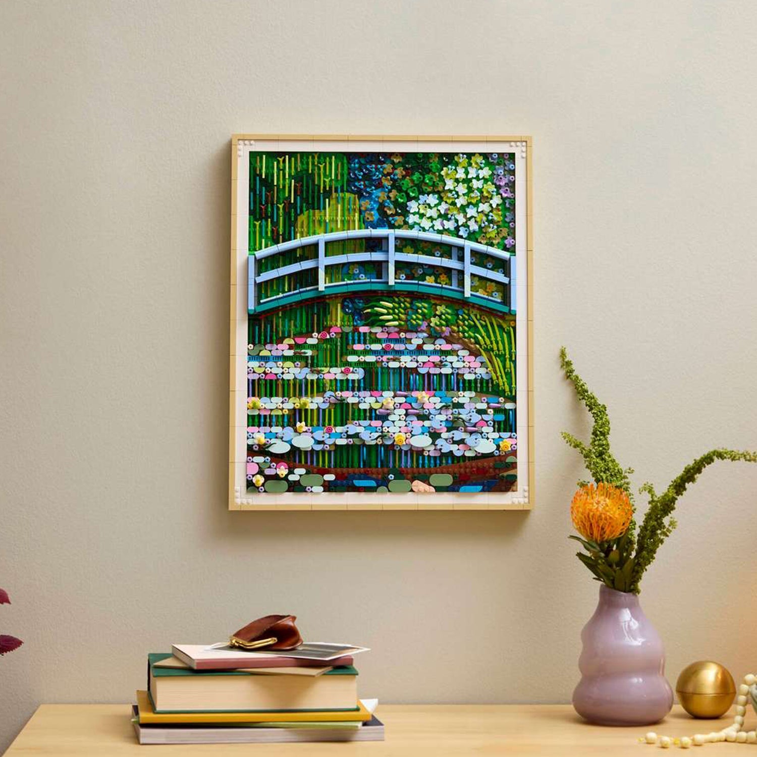 LEGO® Art Claude Monet – Bridge over a Pond of Water Lilies