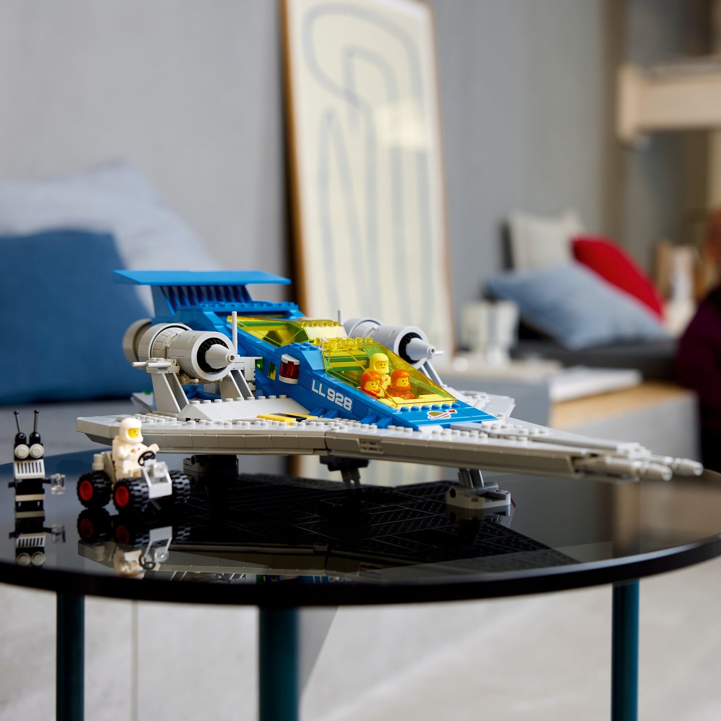 LEGO® ICONS™ Galaxy Explorer - Bộ Lắp Ráp Phi Thuyền Không Gian Cổ Điển - LEGO 10497 - Hình ảnh bổ sung 5
