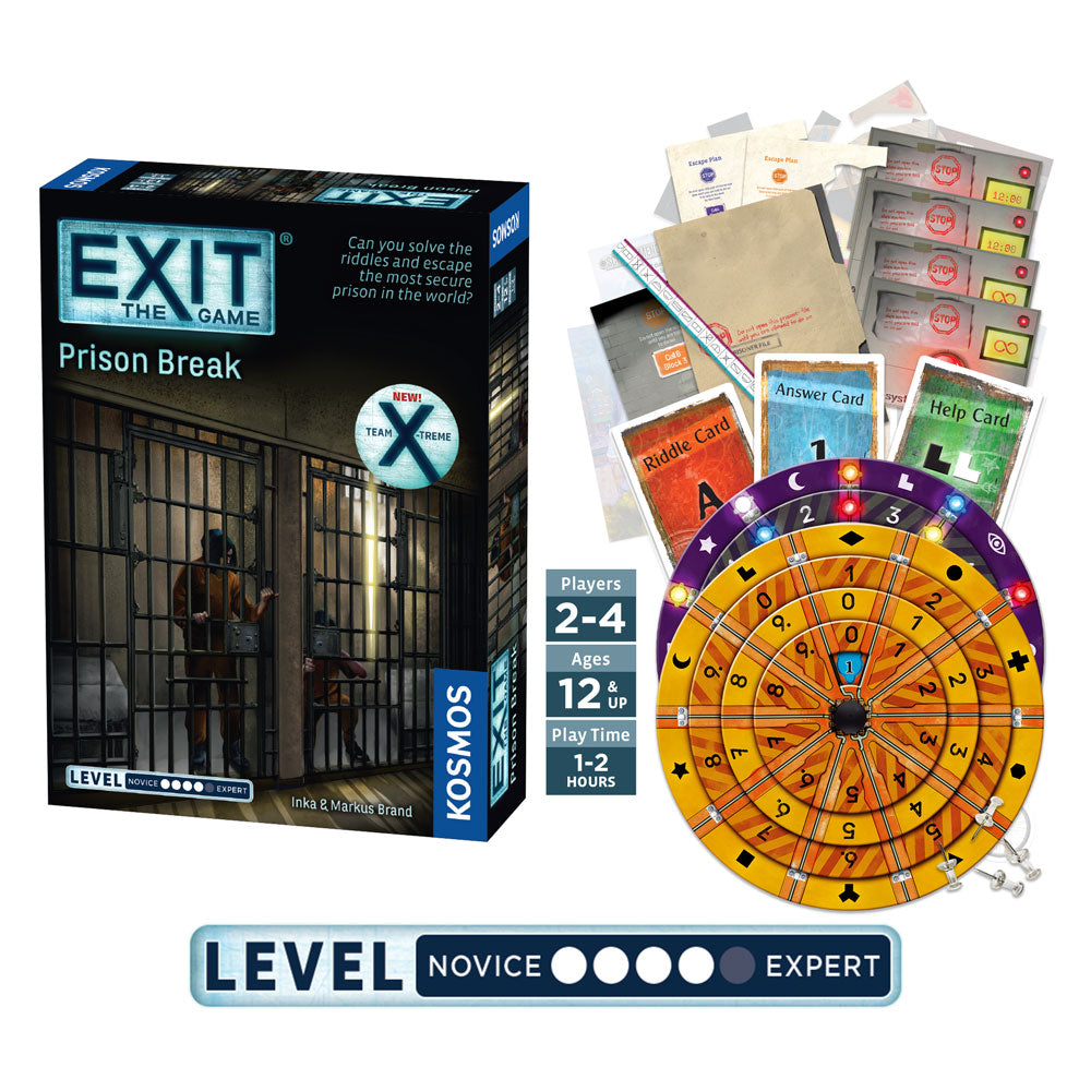 EXIT: Season 6 Three-Pack: The Hunt Through Amsterdam, Prison Break, The Magical Academy - Bộ 3 Trò Chơi Thoát Hiểm Escape Room - Thames & Kosmos - Hình ảnh bổ sung 4