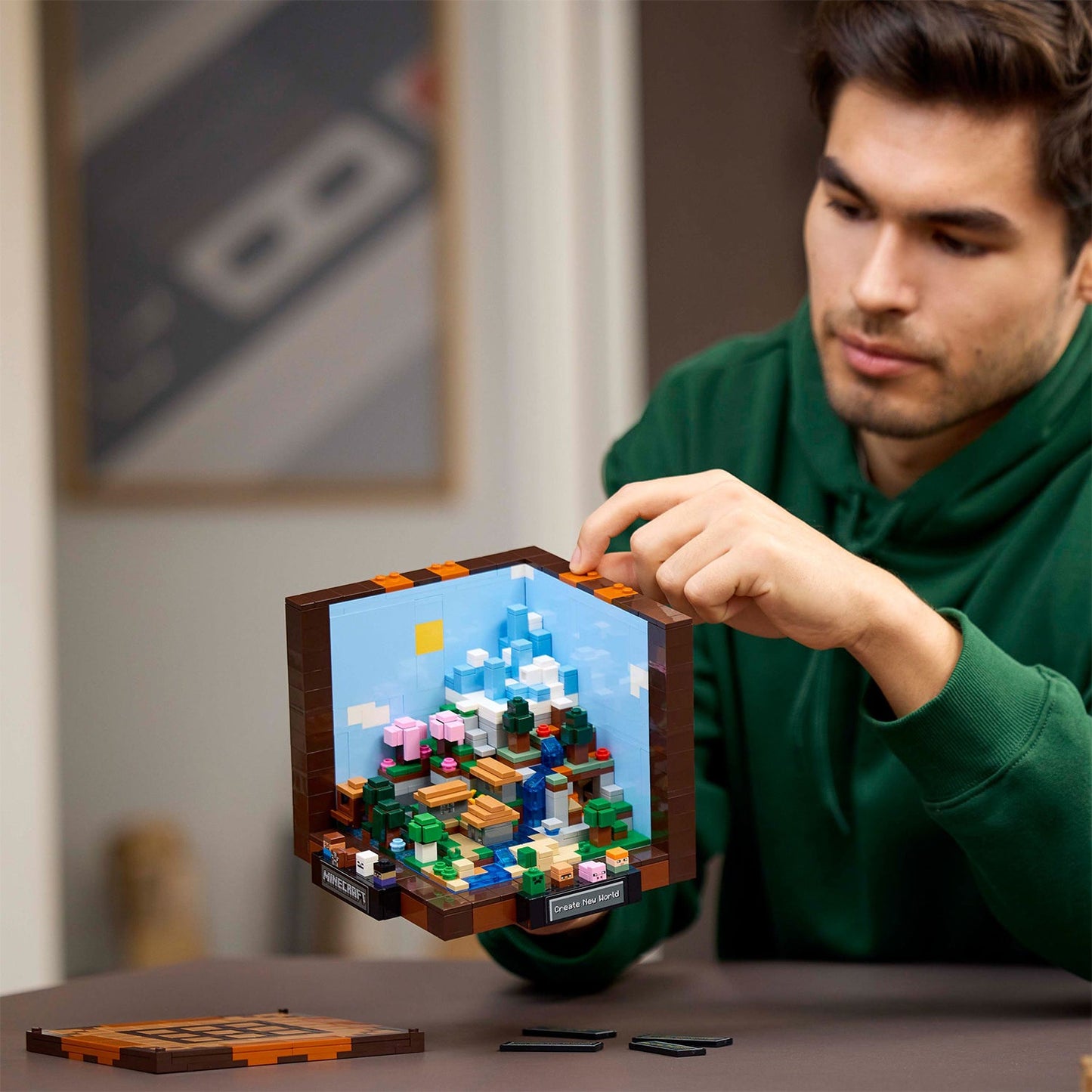 LEGO® Minecraft® The Crafting Table - Bộ Lắp Ráp Mô Hình Bàn Chế Tạo 21265 - Hình ảnh bổ sung 5