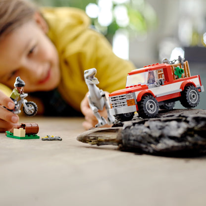 LEGO® Jurassic World Blue & Beta Velociraptor Capture Đồ Chơi Lắp Ráp Khủng Long LEGO 76946 - Góc nhìn khác 3