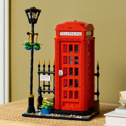 LEGO® Ideas Red London Telephone Box - Mô hình Bốt Điện Thoại London (21347) - LEGO - Góc nhìn khác 3
