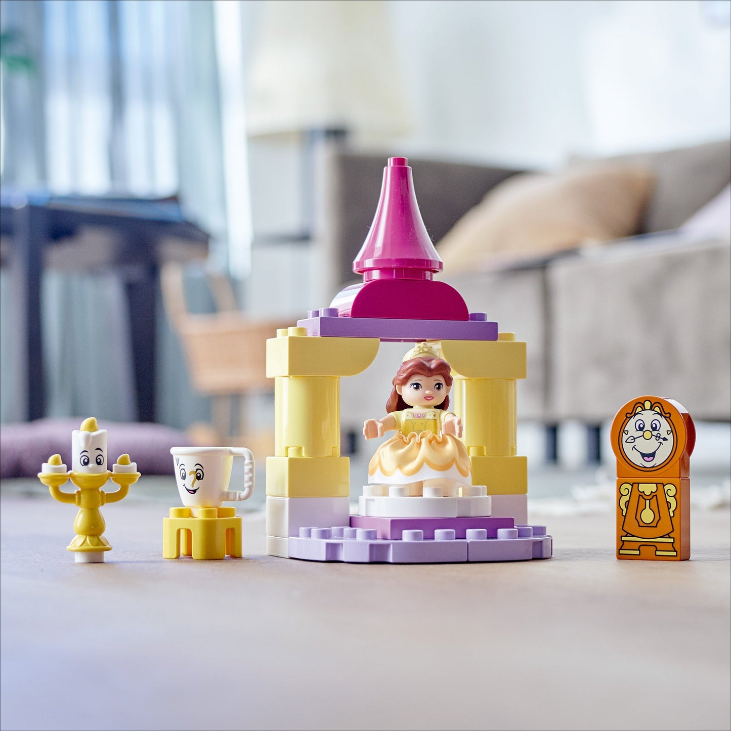 LEGO® DUPLO™ Disney™ Belles Ballroom - Đồ chơi lắp ráp Phòng khiêu vũ của Belle - LEGO 10960 - Hình ảnh bổ sung 6