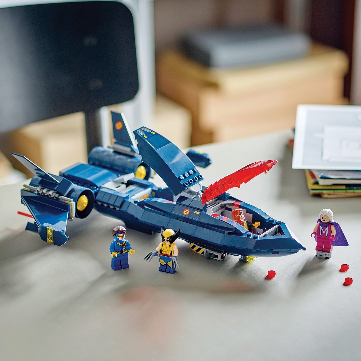 LEGO® Marvel X-Men X-Jet Đồ Chơi Lắp Ráp Máy Bay Chiến Đấu LEGO 76281 - Hình ảnh bổ sung 5
